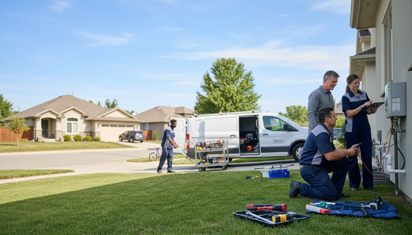 Tankless water heater service in Hereford, PA